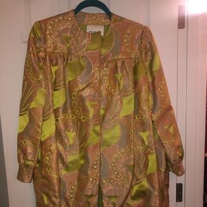 Vintage Richard Tam Brocade coat